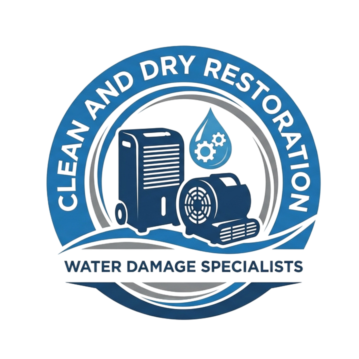 Clean and Dry Restoration Logo Sq
