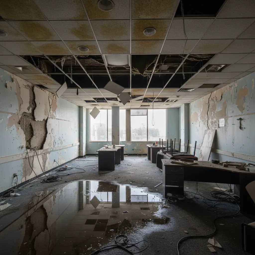 pomona ca commercial water damage