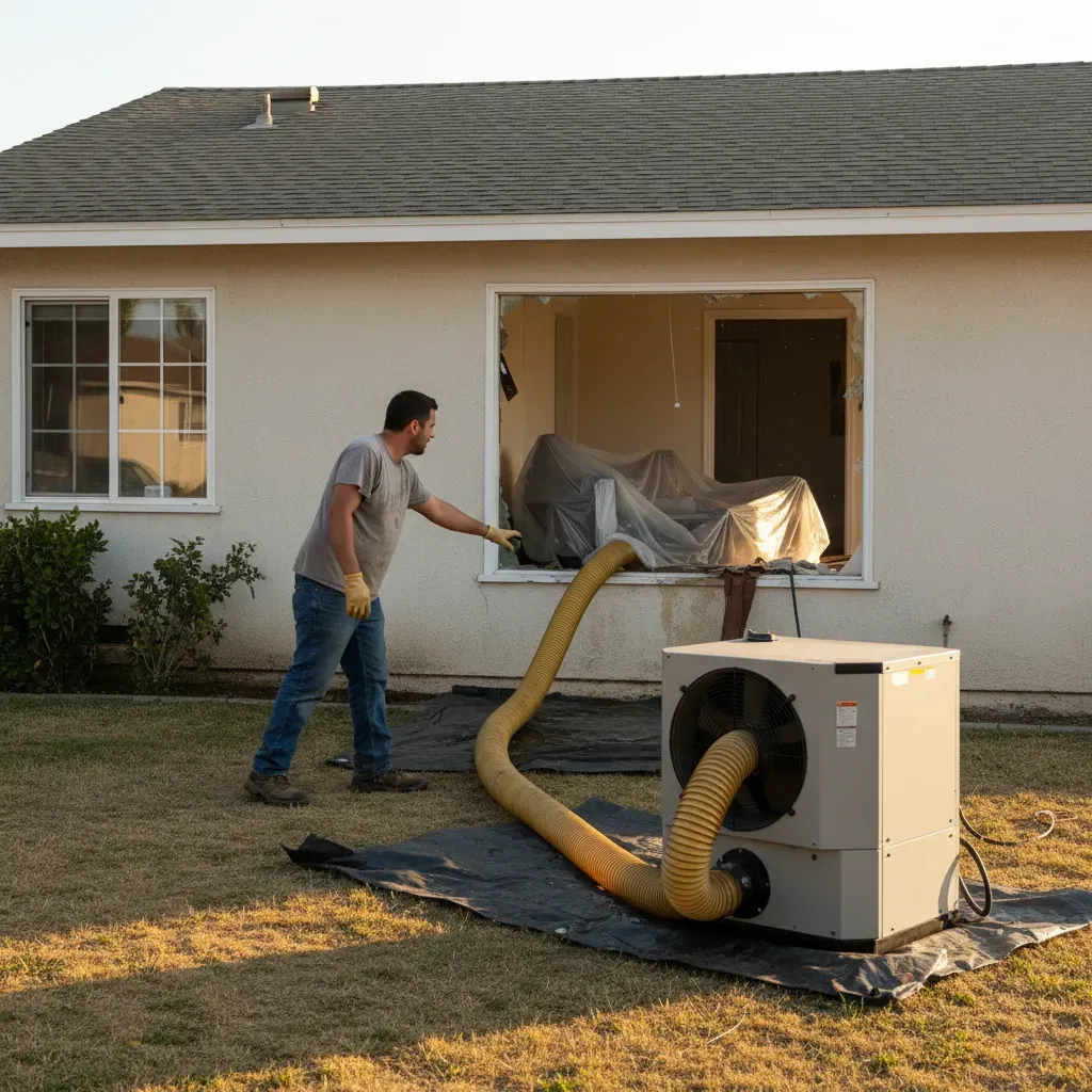 pomona ca water damage restoration
